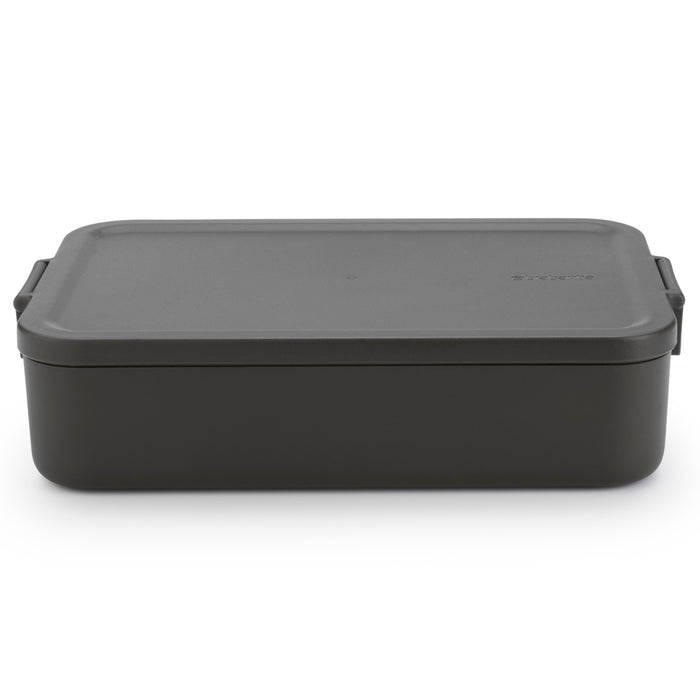 Brabantia Make &amp; Take large Dark Grey lunch container 203060