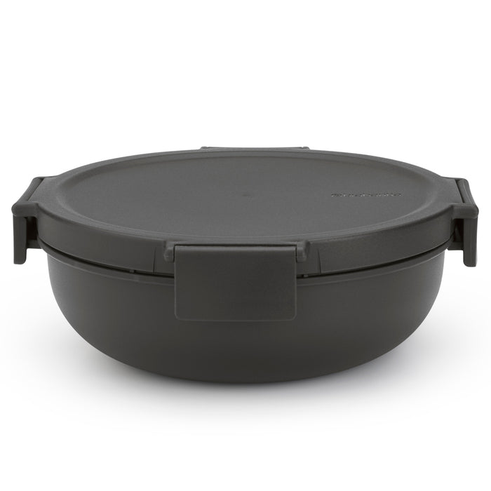 Brabantia Make &amp; Take 1.3L Dark Grey salad bowl 206344
