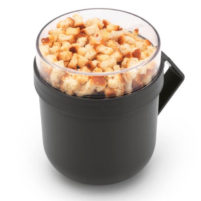 Brabantia 600 ml soup mug Make &amp; Take Dark Grey 203824