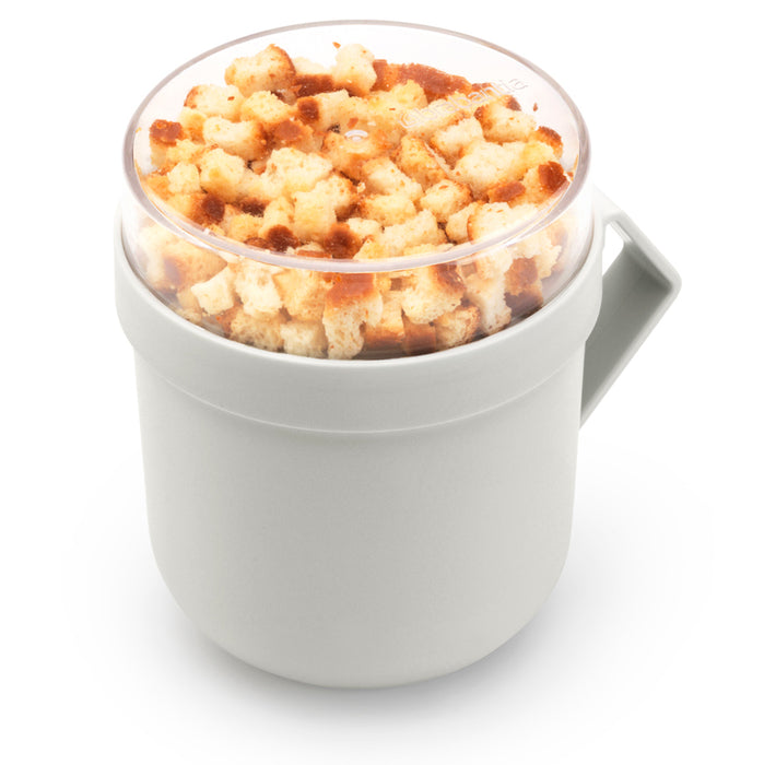 Brabantia 600 ml soup mug Make &amp; Take Light Grey 203848