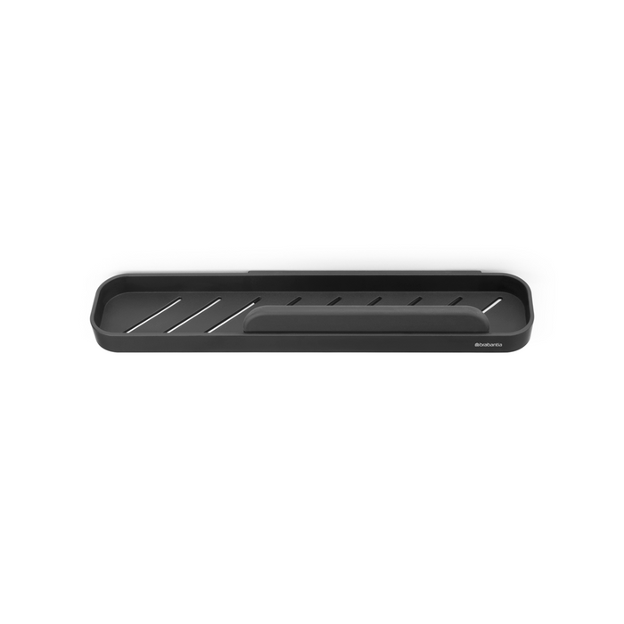 Brabantia MindSet shower shelf with wiper Grey 303609