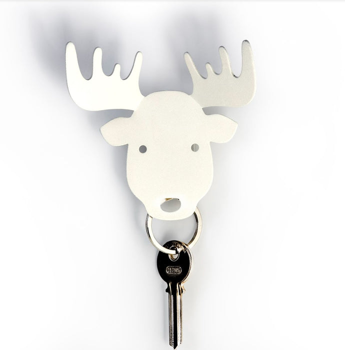 Qualy Moose Key Hanger 10154-WH