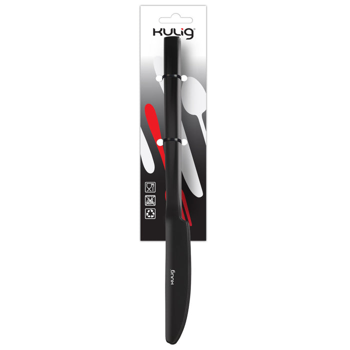 Kulig Piano Shiny black 3 piece dinner knife pendant 30862