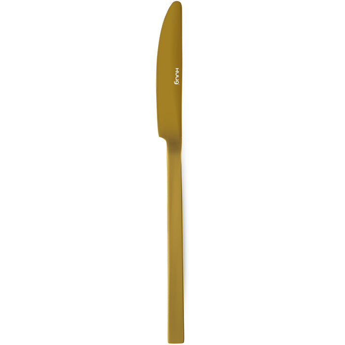 Kulig Piano Shiny gold dinner knife 31012
