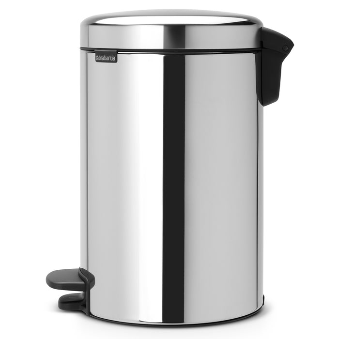 Brabantia NewIcon 12 l pedal garbage can Brilliant Steel 113888