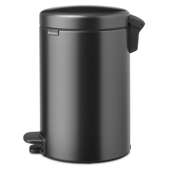 Brabantia NewIcon 12 l pedal garbage can Confident Grey 233487
