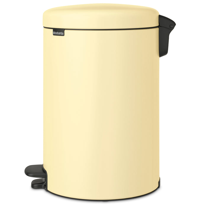 Brabantia NewIcon 20 L Pedal Bin Mellow Yellow 233821