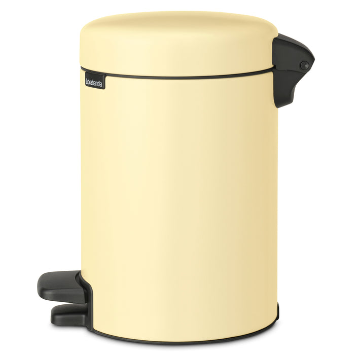 Brabantia NewIcon 3l Pedal Bin Mellow Yellow 233760