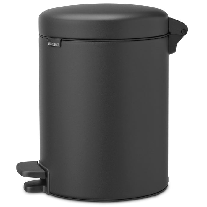 Brabantia NewIcon 5 l Mineral Infinite Grey pedal garbage can 200489