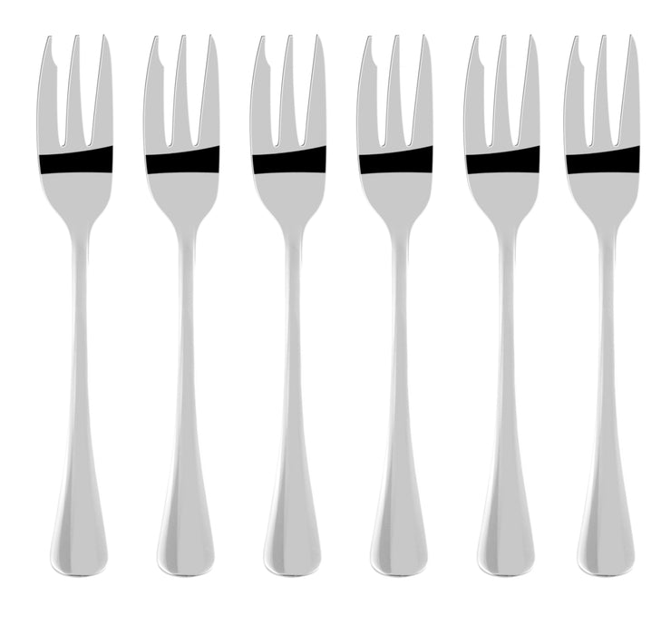 Kulig Set of Paros cake forks 6 pcs in phlox 6692