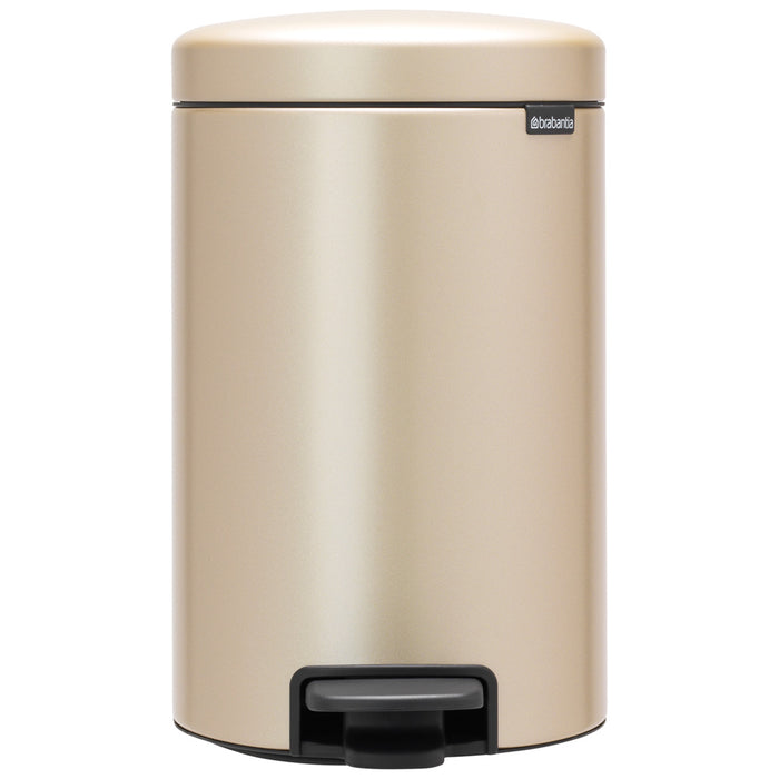 Brabantia NewIcon 12L pedal basket champagne 304446