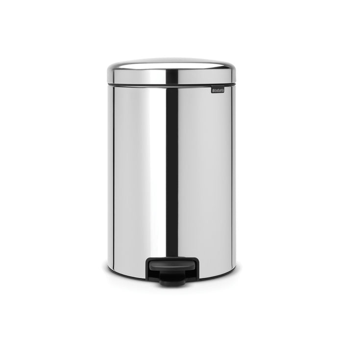 Brabantia Newicon 20l steel pedal garbage can 114267