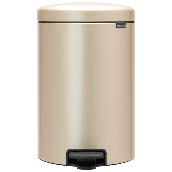 Brabantia NewIcon 20L Pedal Bin Champagne 304460