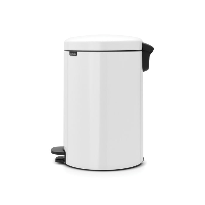 Brabantia NewIcon 20l pedal garbage can white mineral 114243