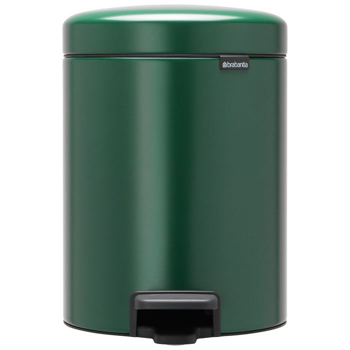 Brabantia NewIcon 5L pedal garbage can Pine Green 304026