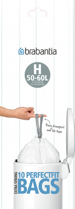 Brabantia Garbage bags 50l-10 pcs. 246784
