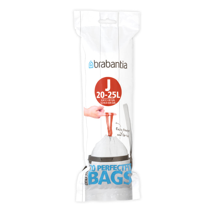Brabantia Trash bags size J 23L 20 pieces 115585