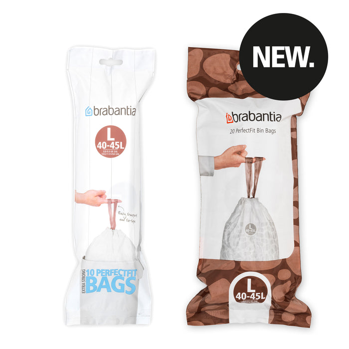 Brabantia Trash bags size L 40-45L 20pcs 138607