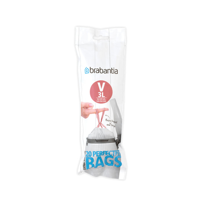 Brabantia Trash bags roll of 20 pieces 116582