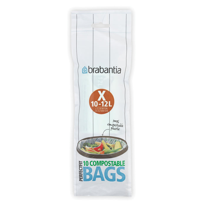 Brabantia Biodegradable bags size X 12L 10 pieces 118685