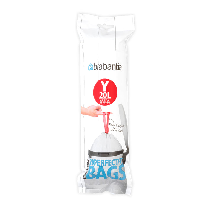 Brabantia Garbage bags size Y 20l 20 pieces 116742