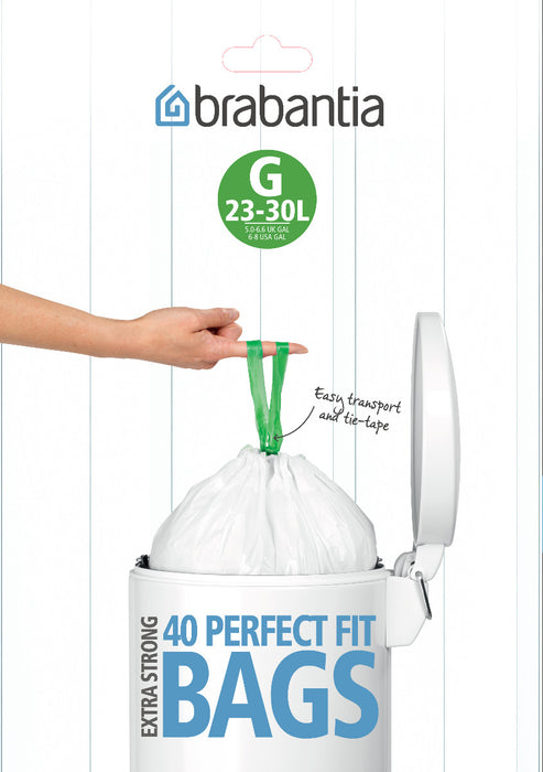 Brabantia Trash bags 30l 40pcs. 375668