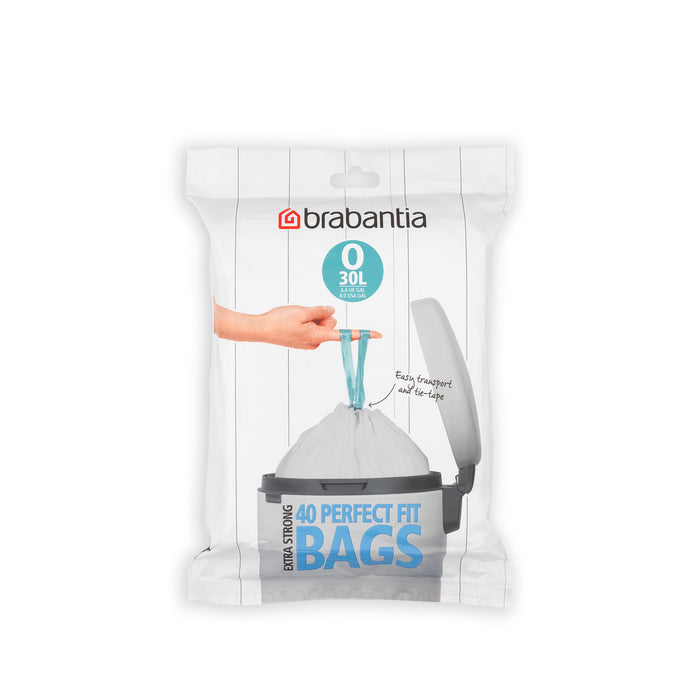 Brabantia Trash bags size O 30l 40 pieces 124846
