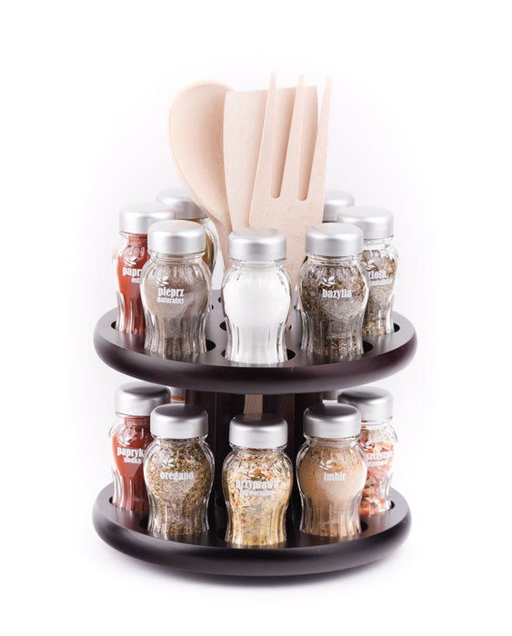 Gald Rotary spice rack 16S venge matte. 21684