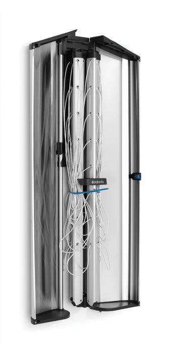 Brabantia Wallflix 24m wall dryer + steel housing 475924