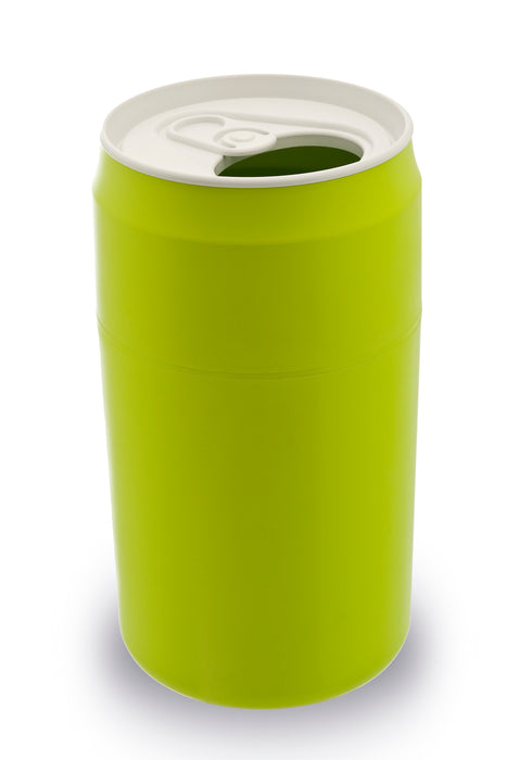 Qualy Garbage bin can green 22L 10081-GN