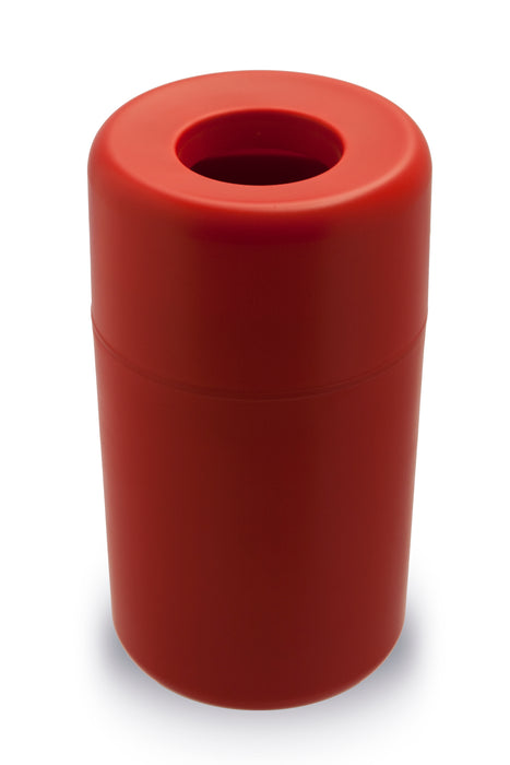 Qualy Capsule Hole trashcan red 10083-RD