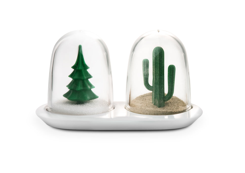 Qualy Winter Summer salt and pepper set 10135-WH