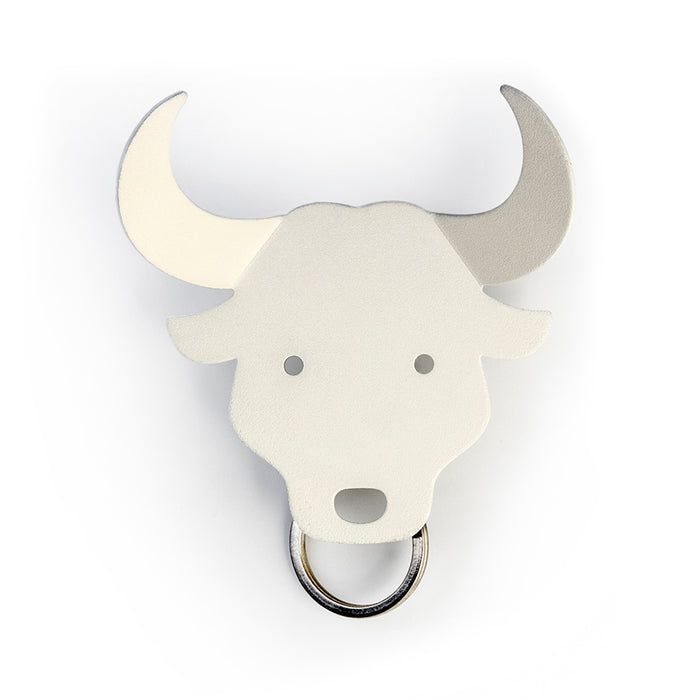 Qualy Key hanger with bull motif 10152-WH