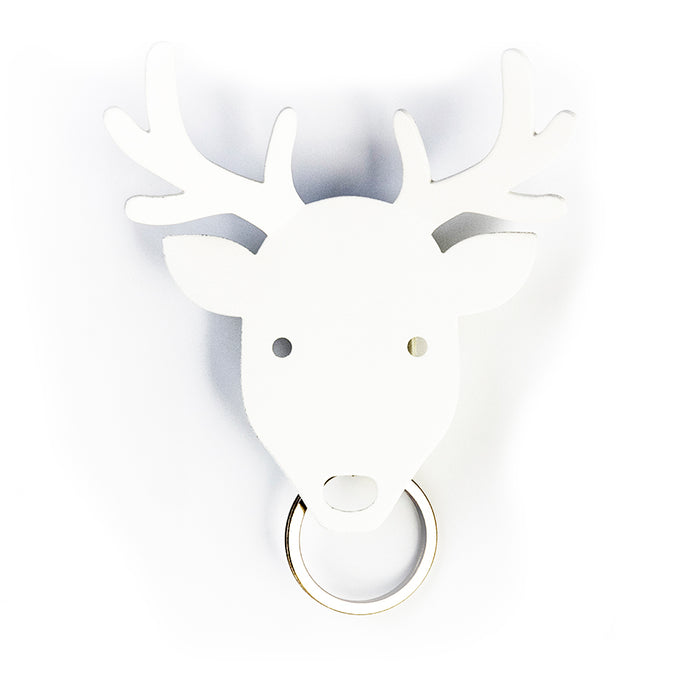 Qualy Deer Key Hanger 10153-WH