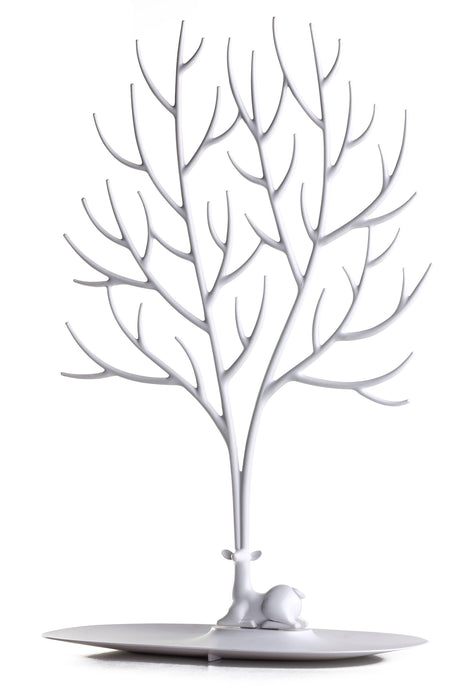 Qualy My Deer jewelry stand white 10172-WH
