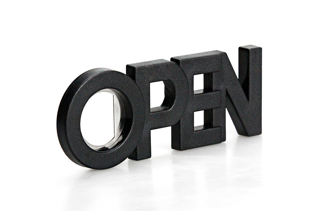 Qualy Bottle opener with magnet Open black 10239-BK