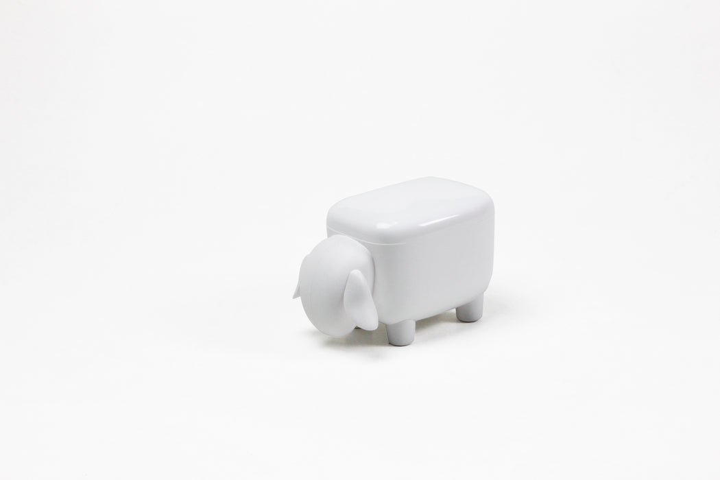 Qualy Sheep paperclip holder white 10259-WH-WH