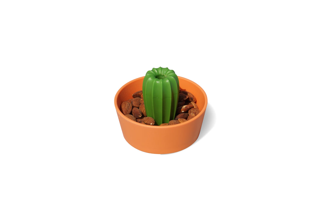 Qualy Cacnuts snack bowl orange-green 10284-OR-GN