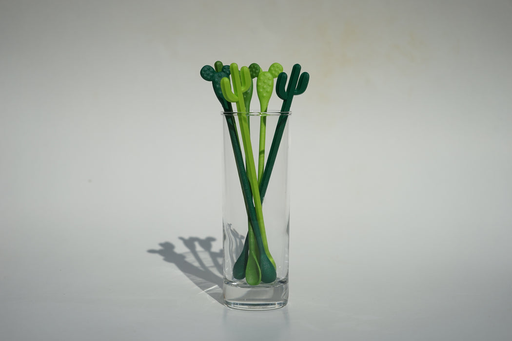Qualy Cactus green stirrer 10286-GN