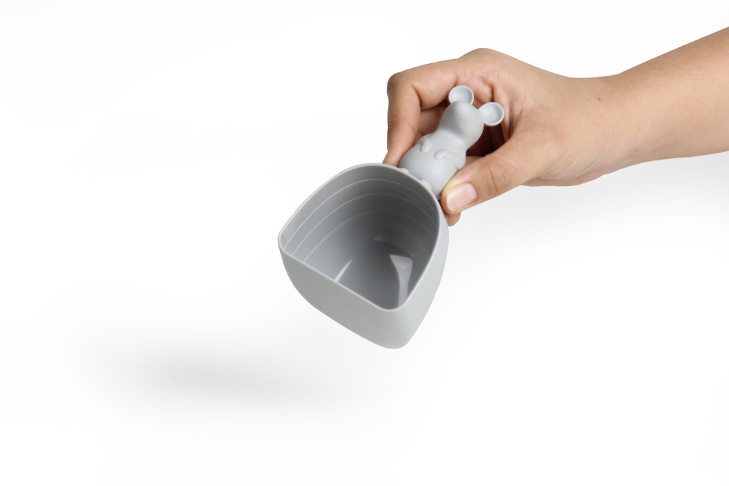 Qualy Lucky Mouse gray scoop 10327-GY