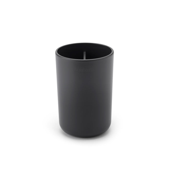 Brabantia ReNew dark grey toothbrush mug 280283