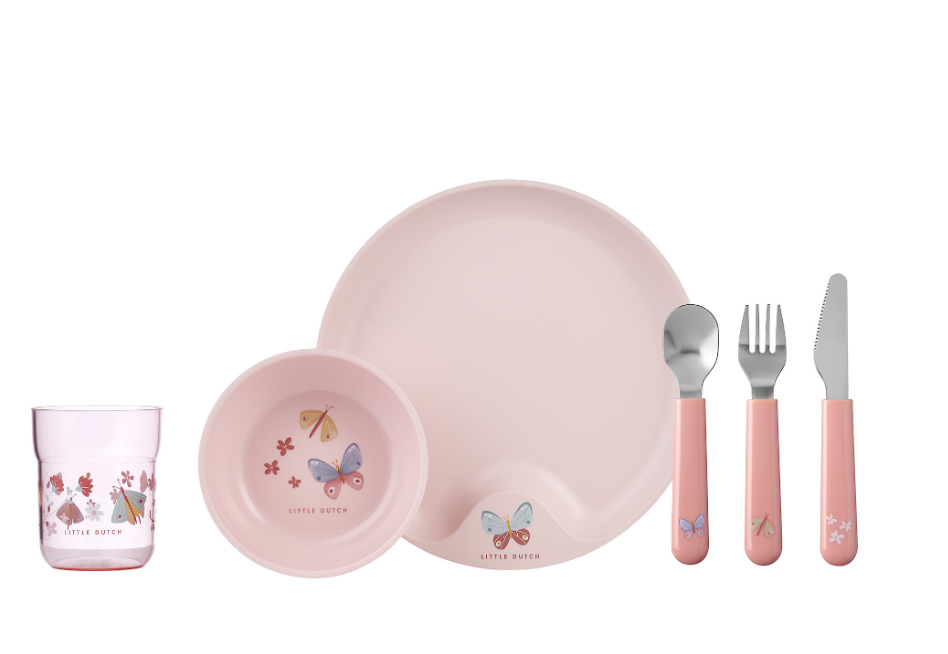 Mepal Children's dinner set 6pcs. MIO Flowers &amp; Butterflies 108041065243