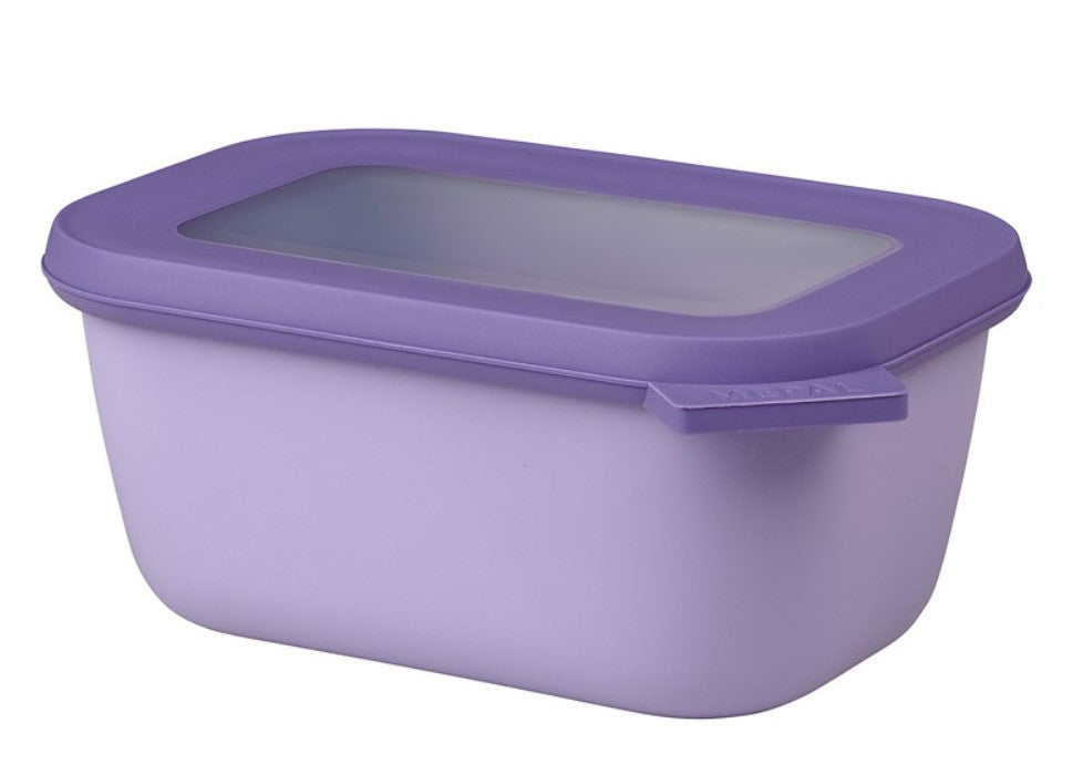 Mepal Cirqula rectangular bowl 750ml Nordic Lilac 106253074600
