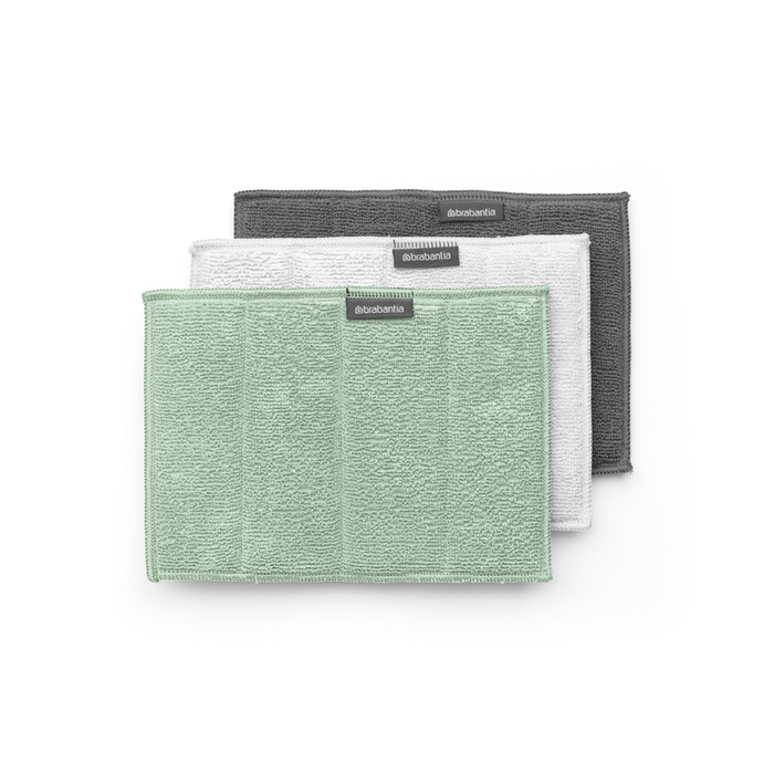 Brabantia Microfiber cloths 3 pieces Jade Green 215827