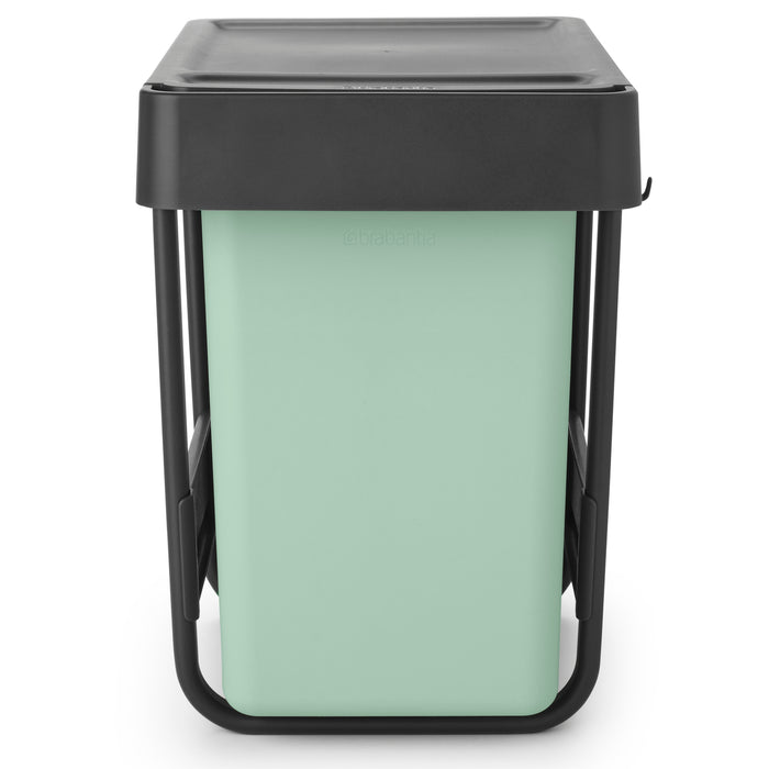Brabantia Sort&amp;Go 2x15 l Grey&amp;Green cabinet basket 232503