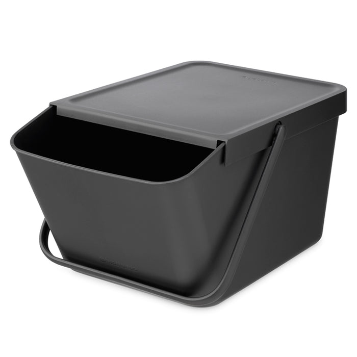 Brabantia Sort &amp; Go Stackable Grey garbage can 277726