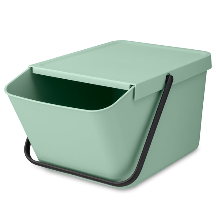 Brabantia Sort&amp;Go Stackable Jade Green basket 277764