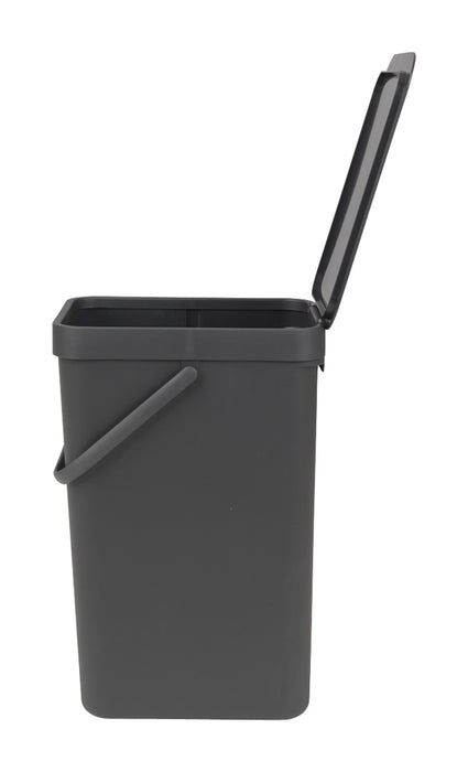 Brabantia Sort&amp;Go garbage can 16l grey 109966