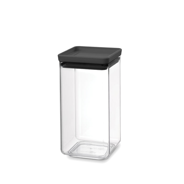 Brabantia Square container 1.6l Tasty+ grey 122385