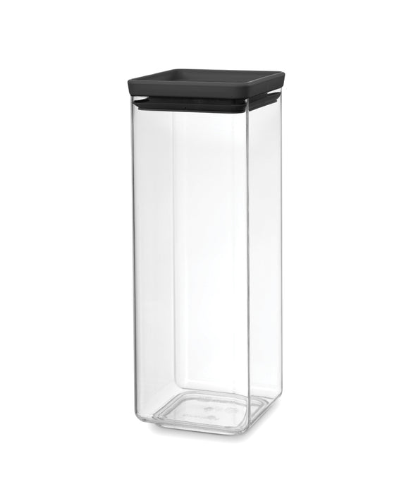 Brabantia Square container 2.5l Tasty+ grey 122408